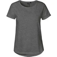 Neutral Doppelpack Neutral® Ladies Roll Up Sleeve T-Shirt, Dark heather, – Produktbild 1 von 1
