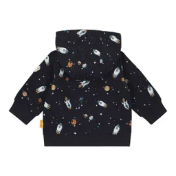 Steiff Steiff Sweatjacke mit Kapuze Weltall – Produktbild 1 von 1