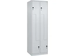 C+P C+P Z-Spind Classic PLUS, 4 Fächer, 1850x600x500mm, Lichtgrau/Lichtgrau – Produktbild 1 von 1