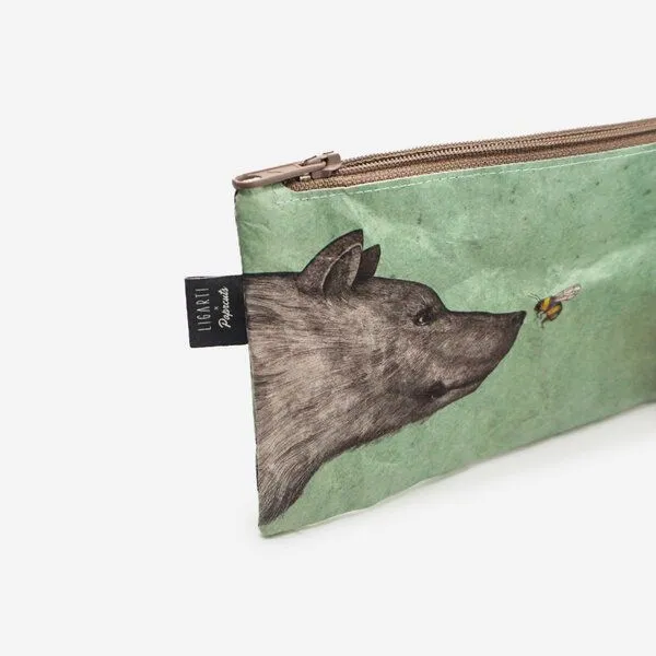 paprcuts paprcuts Federtasche, Die begegnung | ligarti koop, – Produktbild 4 von 4