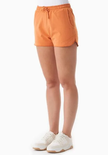 ORGANICATION ORGANICATION SANNDRA | Leichte Sweatshorts aus Bio-Baumwolle, Apricot tan, – Produktbild 3 von 4