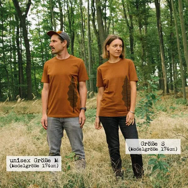 Cmig Cmig Tanne T-Shirt unisex, Roasted orange, – Produktbild 3 von 4
