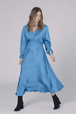 Neu Nomads Neu Nomads Damen vegan Kleid Helena Azurblau – Produktbild 1 von 1