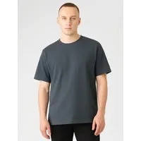 COREBASE COREBASE T-Shirt "BoxFit" aus 100% Bio-Baumwolle, Dusk (grau), – Produktbild 1 von 1