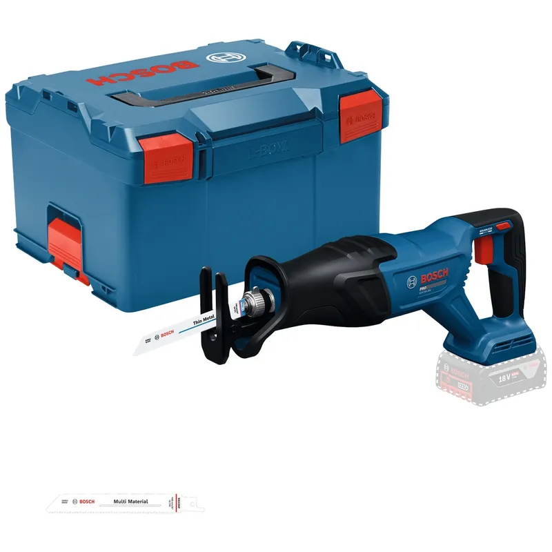 Bosch Professional Bosch Professional Bosch Akku-Säbelsäge GSA18V-280, incl. Säbelsägeblätter, L-BOXX – Produktbild 1 von 1