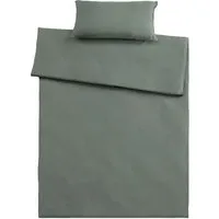 Bettwäsche "Single Jersey" aus Bio-Baumwolle 40 x 80 cm,/135 x 200 cm, salbei – Produktbild 1 von 1