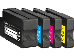 KMP KMP Tintenpatronen ersetzt HP Nr. 953XLBK/C/M/Y schwarz, cyan, magenta, gelb, 4er-Set – Produktbild 1 von 1