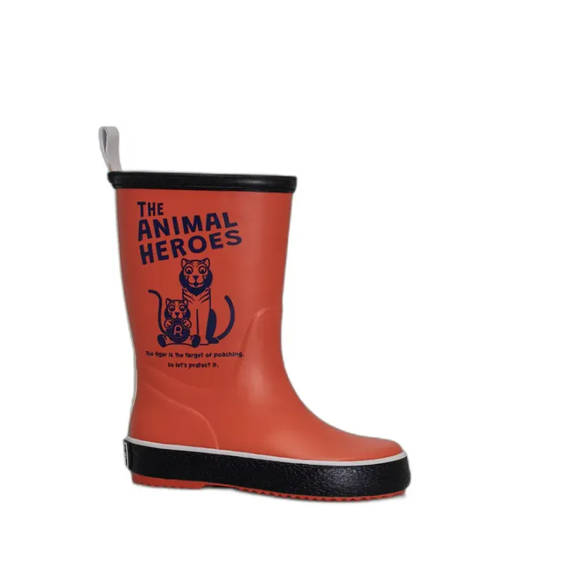 Rouchette Baby-Regenstiefel Rouchette Animal Heroes, Orange, – Produktbild 1 von 1