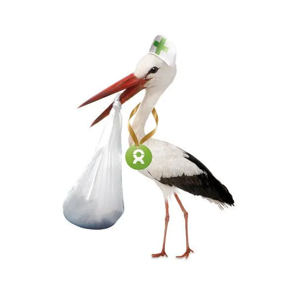 OxfamUnverpackt OxfamUnverpackt Spenden-Geschenk "Eine sichere Geburt" (Grußkarte mit Magnet) – Produktbild 1 von 2