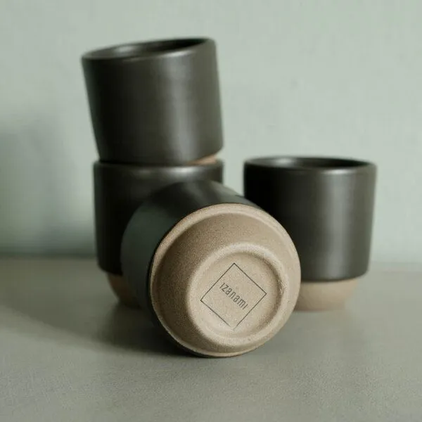 Izanami Tableware Izanami Tableware Espressotassen Set , 4tlg - Lietzensee, Schwarz, – Produktbild 3 von 4