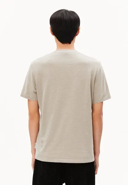 ARMEDANGELS ARMEDANGELS JAAMES STRUCTURE Herren T-Shirt aus Bio-Baumwolle, Pure-light sage, – Produktbild 2 von 4
