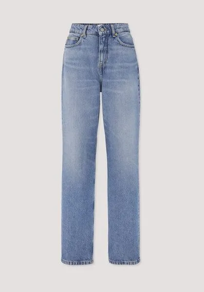 hessnatur hessnatur Jeans GIERA Straight Relaxed aus reinem Bio-Denim, Medium blue, – Produktbild 3 von 3