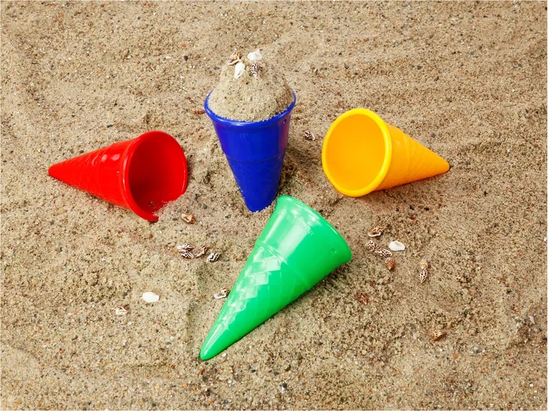 Spielstabil Spielstabil Eistüte 1 Stück, Mehrfarbig, – Produktbild 2 von 2