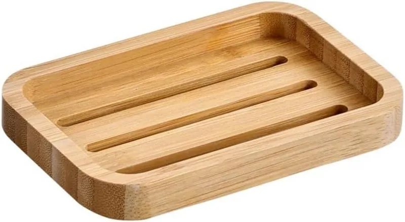 Kesper Kesper Seifenschale Seifenschale aus Bambus FSC, Maße (LxBxH): 13 x 9 x 2 cm, 1-St. – Produktbild 2 von 2