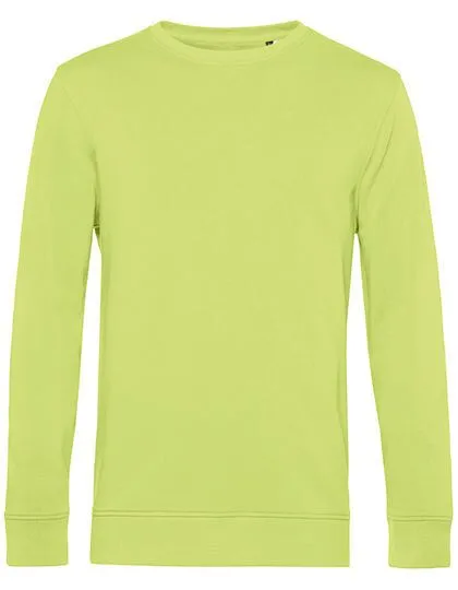 B&C Collection B&C Collection Unisex Sweatshirt Pullover in 20 verschiedenen Farben, Lime, – Produktbild 2 von 3