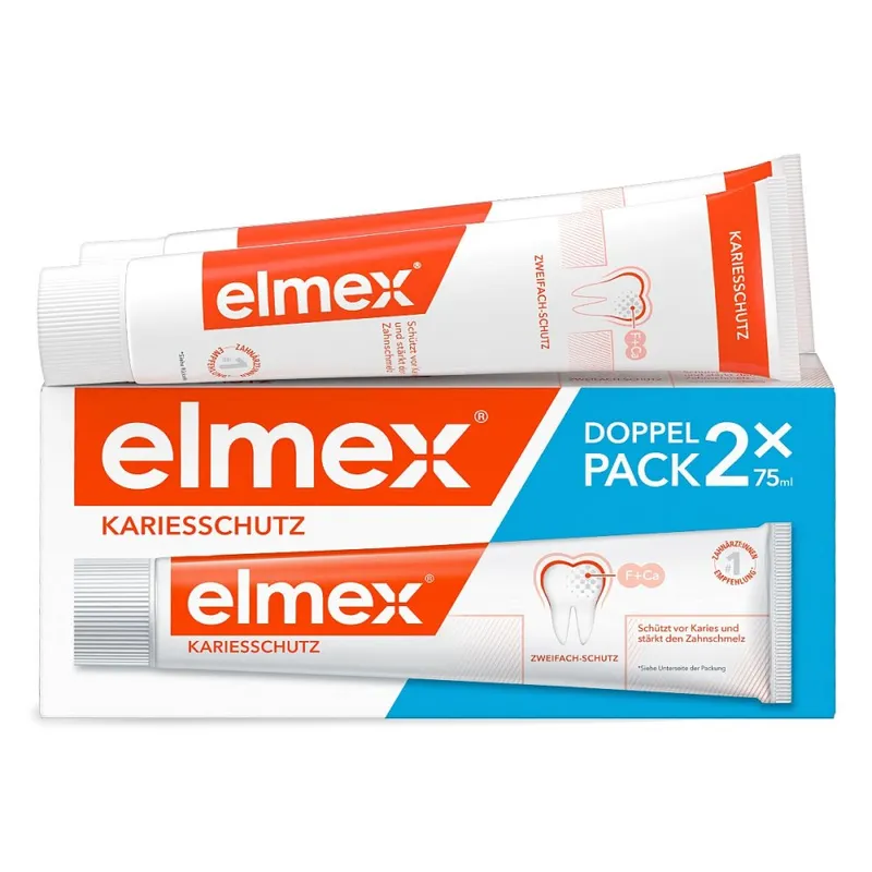 Elmex Elmex Zahnpasta Doppelpack – Produktbild 1 von 1