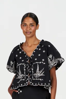 KOMODO KOMODO Damen vegan Top Beatrix Black – Produktbild 1 von 1