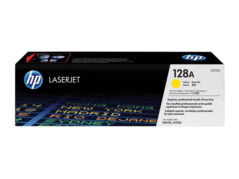 Hewlett Packard hp Druckkassette CE322A gelb – Produktbild 1 von 1