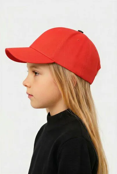 Lou-i Lou-i Kinder Cap Bio-Baumwolle, Rot, – Produktbild 2 von 4