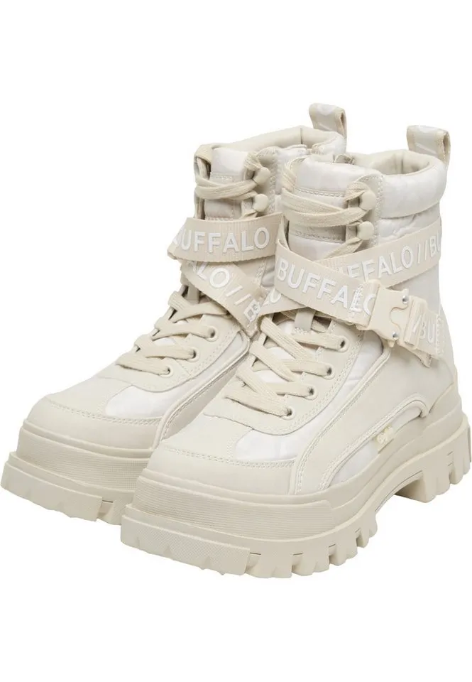 Buffalo Buffalo ASPHA COM - VEGAN Stiefel, Beige, – Produktbild 1 von 5