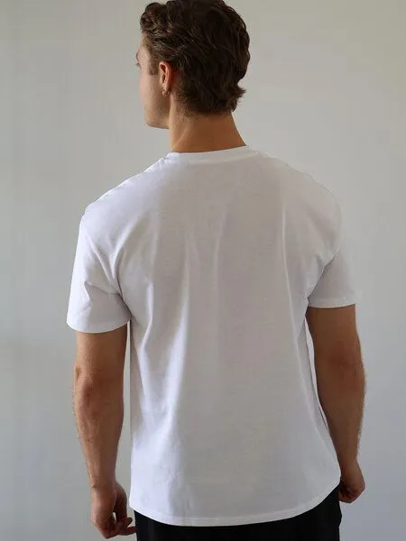 Kultgut Kultgut Artdesign- Biofair Shirt 100% Biobaumwolle / Wave, Weiß, – Produktbild 3 von 3