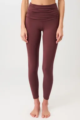 mandala MANDALA Damen vegan Leggings Pilates Strumpfhose Rosenholz – Produktbild 1 von 1