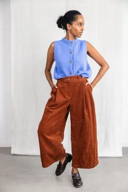 Jyoti - Fair Works Jyoti - Fair Works Baumwollcord Culotte Awasi – Produktbild 1 von 1