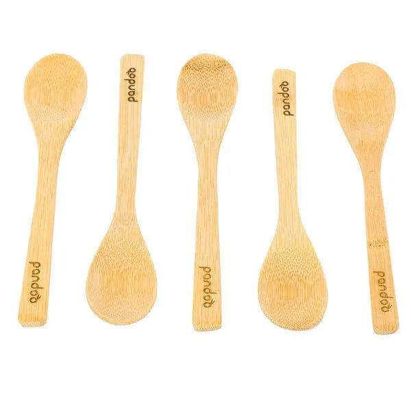 pandoo pandoo 5er-Set: Löffel aus Bambus – Produktbild 3 von 8