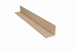 woodstore24 Winkelprofil 50 x 50 x 4 mm mm als Randabschluss, Länge 3 m für Resysta Terrassendielen – Produktbild 1 von 1