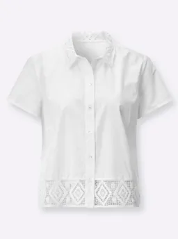 Witt Baumwollbluse ecru – Produktbild 1 von 1