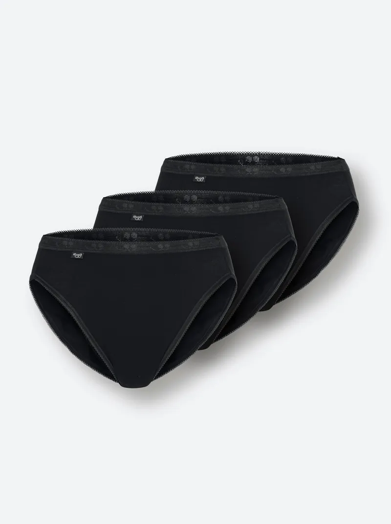 Sloggi Jazzpants schwarz, Schwarz, – Produktbild 2 von 3