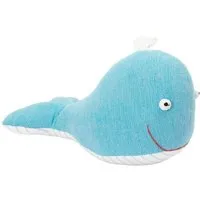El Puente El Puente Softtoy "Wal" | Fair Trade & Handmade aus Sri Lanka, Blau,weiß, – Produktbild 1 von 1