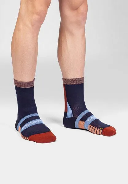 DillySocks DillySocks Sportsocken „Active Performance“, Blau braun, – Produktbild 2 von 4