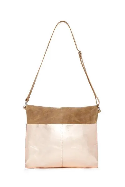 ELEKTROPULLI Ledertasche MARA von ElektroPulli, Braun/kupfer, – Produktbild 3 von 4