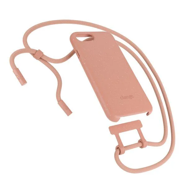change the label change the label Change Case - 2in1 Nachhaltige iPhone Hülle mit abnehmbarer Kette, Apricot, – Produktbild 3 von 4