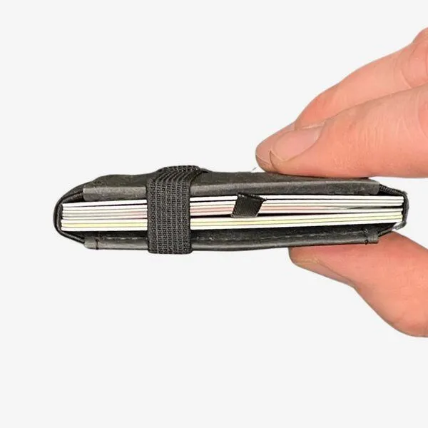 ANDERS & KOMISCH ANDERS & KOMISCH Kleiner Geldbeutel mit Münzfach - MINI PRO Wallet, Schwarz, – Produktbild 3 von 4
