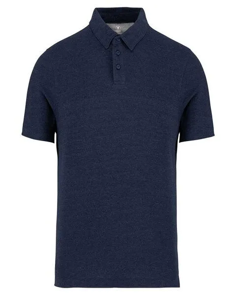 YTWOO YTWOO Herren Polohemd aus 100% recycelten Materialien, Navy, – Produktbild 1 von 3