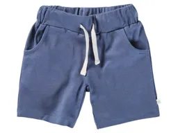 HANS NATUR Kinder Shorts Bio-Baumwolle blau-off white dunkel blau Gr.86/92 – Produktbild 1 von 1