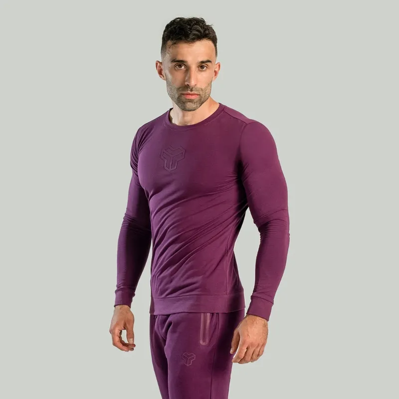 GymBeam OG1 STRIX Essential Langarm-Shirt in Plum L – Produktbild 1 von 1