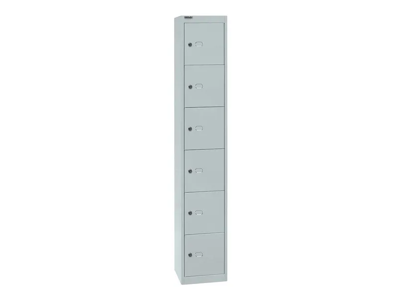 BISLEY Light BISLEY Light 6 Fächerschrank lichtgrau 30 – Produktbild 1 von 1