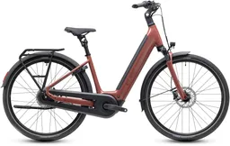We Cycle Cube Supreme Hybrid Comfort Pro 600 26' ' / 28' ' Easy Entry E-Bike City Pedelec burgundy/claret 2027 46 cm (160-168 cm) | E-Bikes – Produktbild 1 von 1