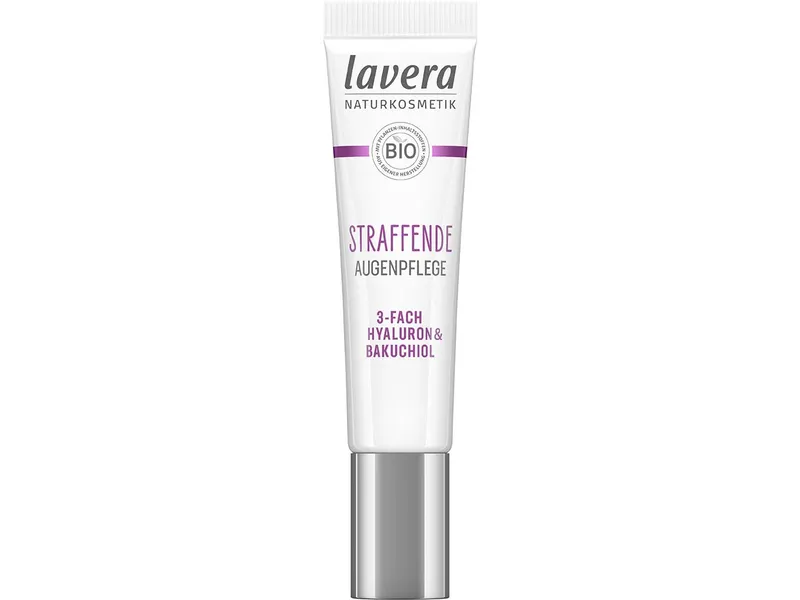 lavera Straffende Augenpflege mit Hyaluron & Bakuchiol – Produktbild 1 von 2