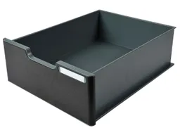 Exacompta Exacompta Schublade Modulodoc "ECOBlack", 345 x 285 x 110 mm, DIN A4+, schwarz – Produktbild 1 von 1