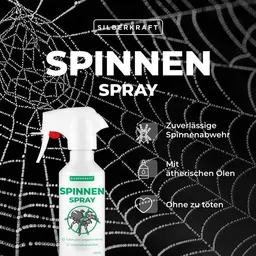 Silberkraft Silberkraft Spinnenspray Bundle 4 x 250 ml, zuverlässige Spinnenabwehr, Alternative zu Spinnengift und Spinnenköder – Produktbild 1 von 1