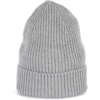 YTWOO YTWOO Unisex-Mütze mit breitem Rand aus 100% Merinowolle | Made in Spanien, Hellgrau, – Produktbild 1 von 1
