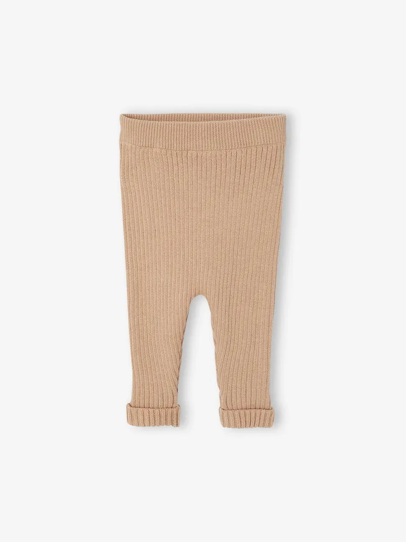 Vertbaudet Vertbaudet Baby Strick-Set aus Jacke und Hose, Beige, – Produktbild 3 von 3