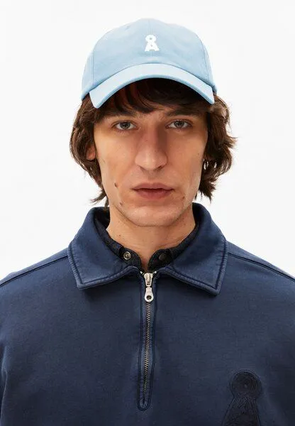 ARMEDANGELS ARMEDANGELS YENAAS BOLD Unisex Kappe aus Bio-Baumwolle, Blue glow, – Produktbild 1 von 4