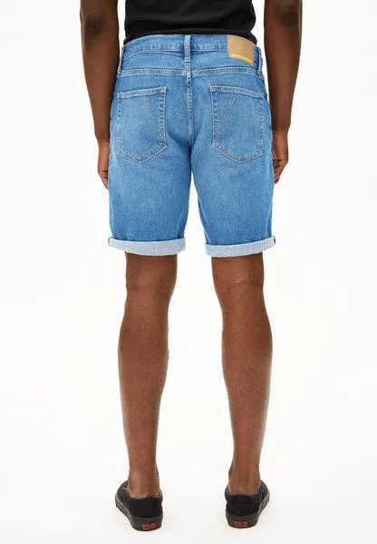 ARMEDANGELS ARMEDANGELS NAAILO Herren Jeans Shorts aus Bio-Baumwoll-Hanf Mix, Blue, – Produktbild 2 von 4
