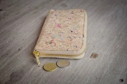 BY COPALA BY COPALA Portemonnaie - Wallet, Vegan Cork, Brieftasche aus Kork mit Zipper – Produktbild 1 von 1