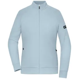 Daiber Daiber Ladies Zip Jacket Interlock OCS Blended & RCS 8053 Gr. L milky blue – Produktbild 1 von 1